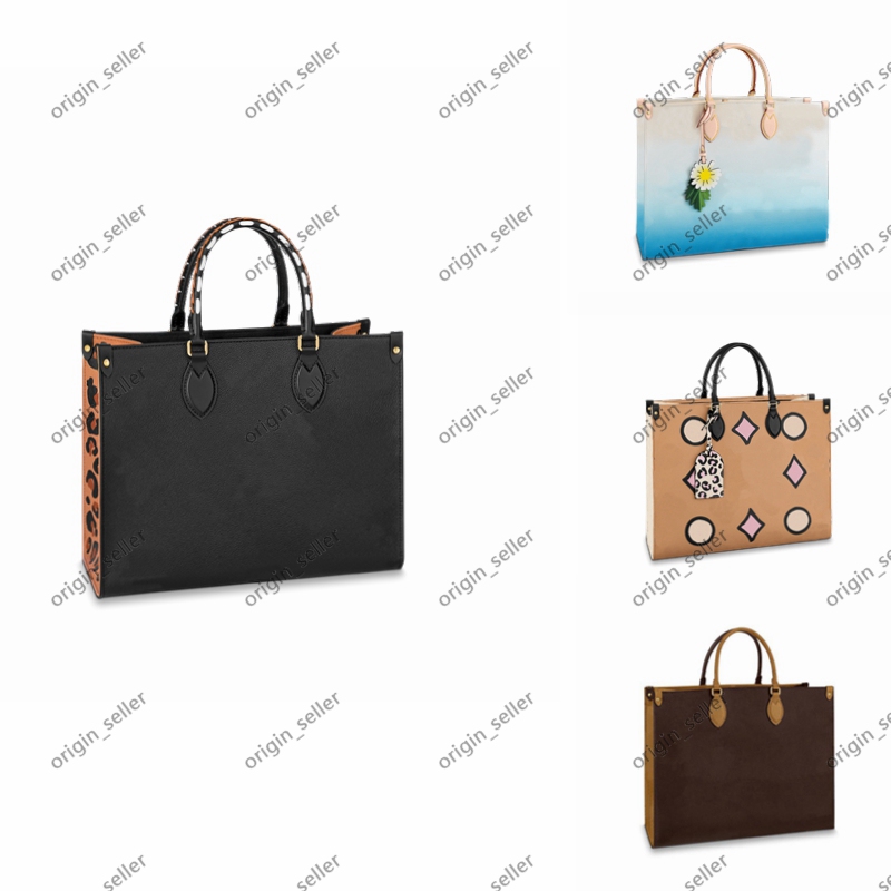 

ONTHEGO Handbags Tote Bags M45321 Crossbody Women Leather Designer Handbag Female Large Capacity Shopping Shoulder Bag Fashion Messenger Totes Wallets M44925, Extra cost