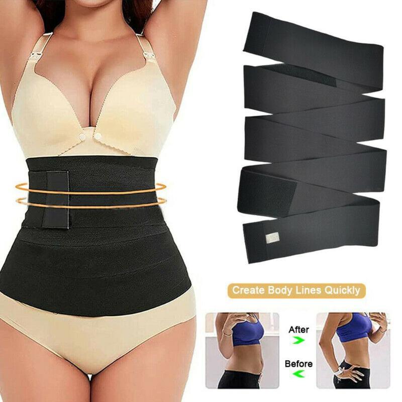 

Belts Women Trimmer Women's Top Corset Waist Trainer Stretch Bands Snatch Me Up Bandage Wrap Shaperwear Tummy Belt, Black;brown