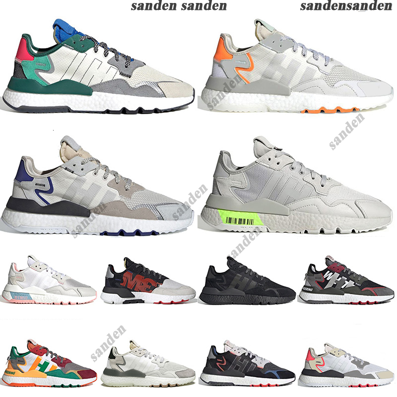 

Wholesale 2021 Top Quality Nite Men Women Running Shoes Collegiate Green Black Reflective Xeno Mint Pink Jogger Runners Sneakers