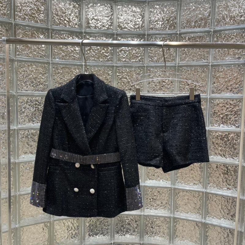 

Women' Tracksuits SJ11385 Fashion Sets 2022 Runway Luxury European Design Party Style Clothing, As pic