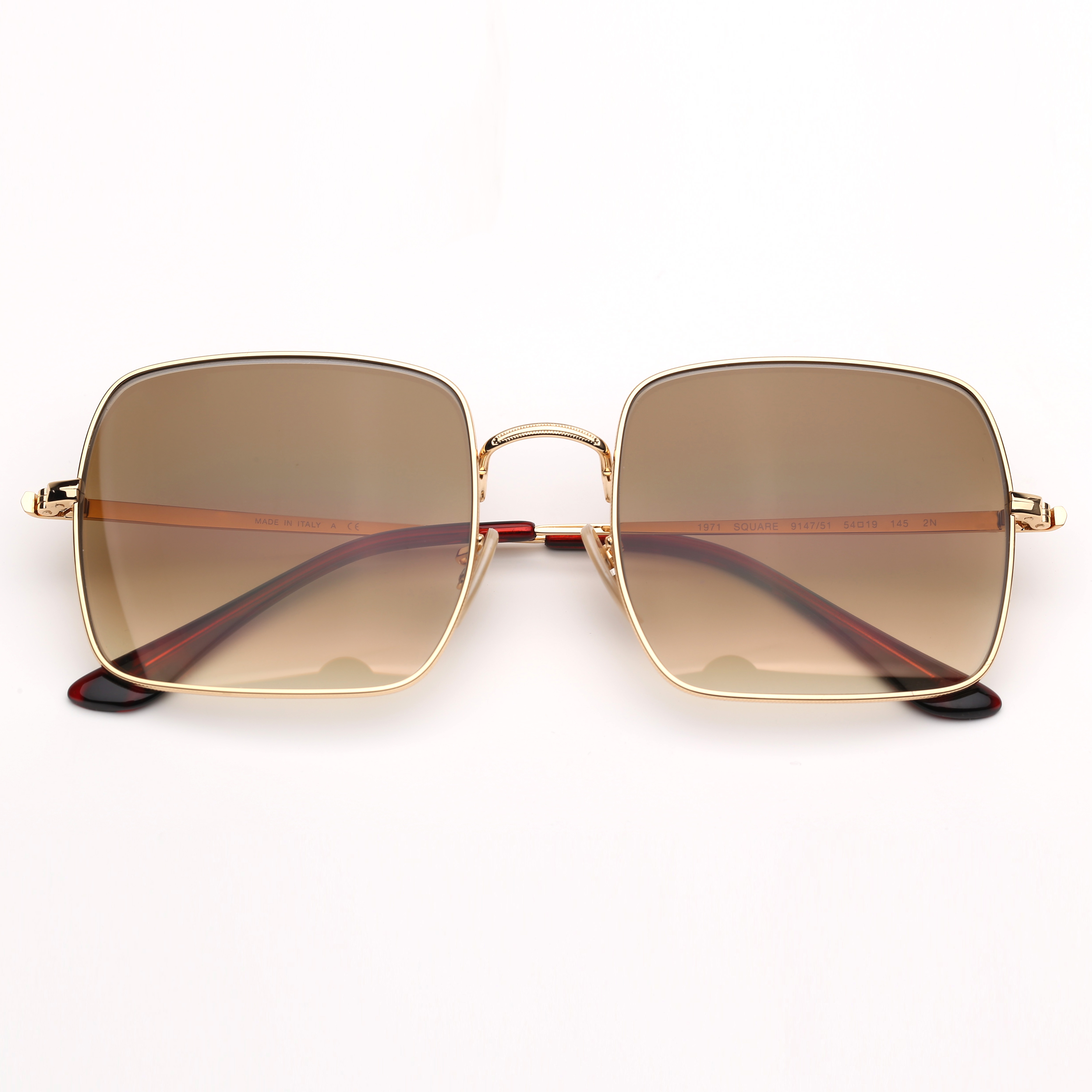 

Fashion Womens Sunglasses Mens Square Sunglass Woman Man Sun Glasses Vintage Eyewear Des Lunettes De Soleil with brown leather case and retail pacakge