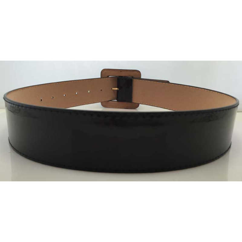 

2021 New Designer Women's Cute Black White Wide Leather Waist Belt Female Decorative Strap Belts For Women Dresses P0830