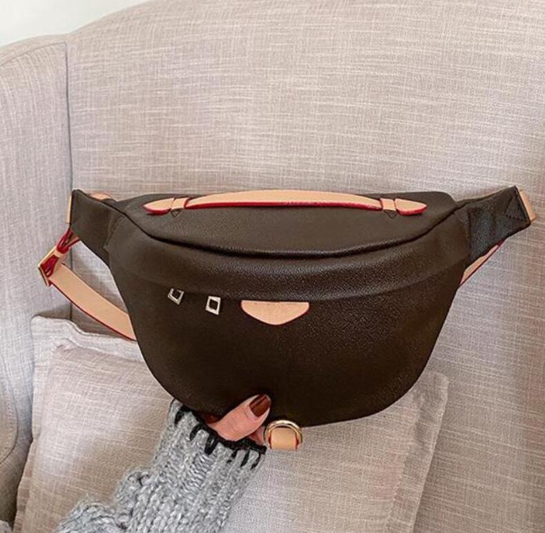

Famous Bumbag Genuine Leather Cross Body DISCOVERY Shoulder Bags Old Flower Waist bag Fanny Pack Women Belt Pocket Handbag Purse Quality Briefcases