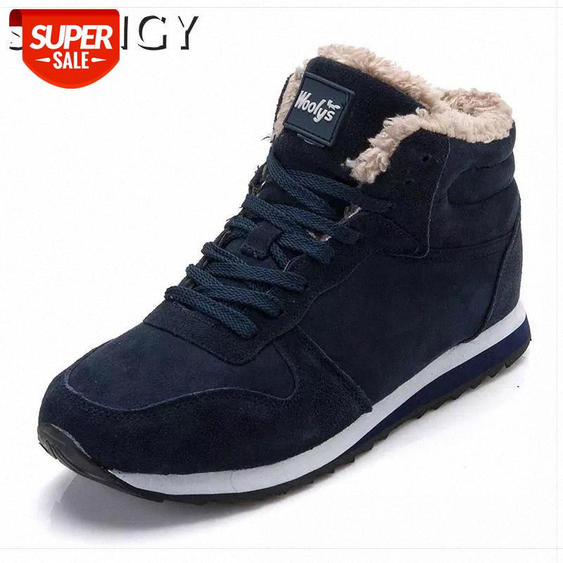 

Men Boots Men Winter Shoes Fashion Snow Boots Shoes Winter Women Sneakers Ankle Women's Black Footwear #ST0t