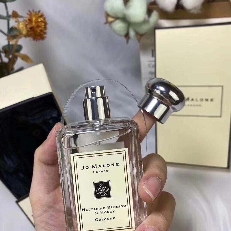 

Highest quality Neutral Perfume Fragrance Jo malone NECTARINE BLOSSOM HONEY parfum Cologne Water Spray Square Bottle 100ml EDP Fast Delivery