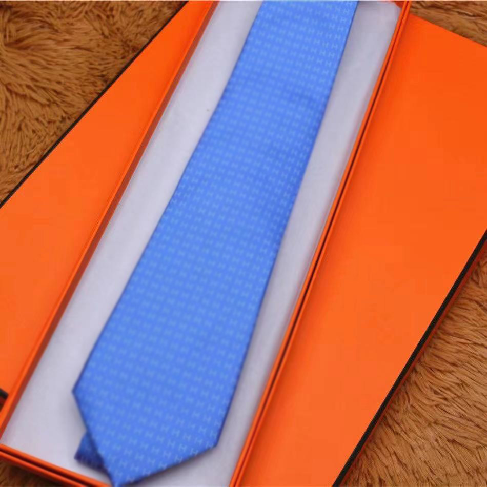 

hgih qualtiy Tie 100% silk stripe design classic Necktie brand men's wedding casual narrow ties gift box packaging