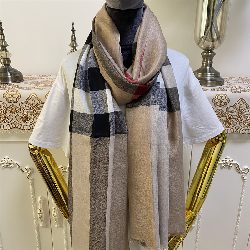 

New style camel color good quality 100% cashmere material thin and soft long scarves for women big size 220cm -80cm, Blue;gray