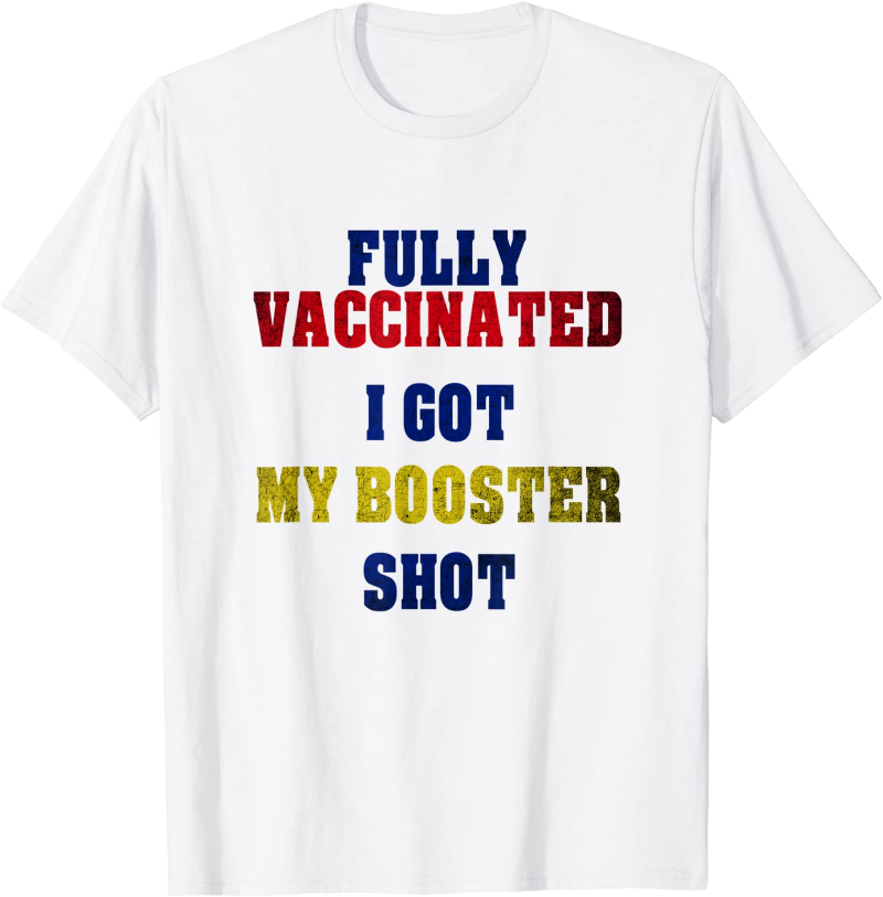 Men's T-Shirts Fully Vaccinated I Got My S Funny Vaccine 2021 T-Shirt-image-731291792