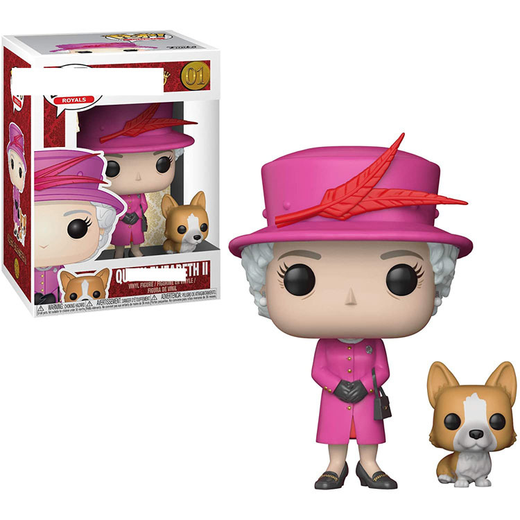 

POP Figures film and television movie peripheral hand office boy Elizabeth II 01 Queen of England, Customize