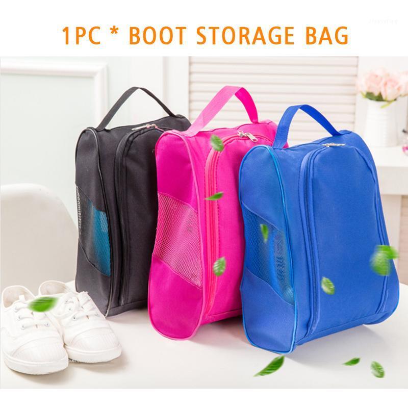 

Storage Bags Shoes Organizer Hiking Home Oxford Cloth Boot Bag Travel Portable Carrier High Heels Easy Clean Fishing With Handle