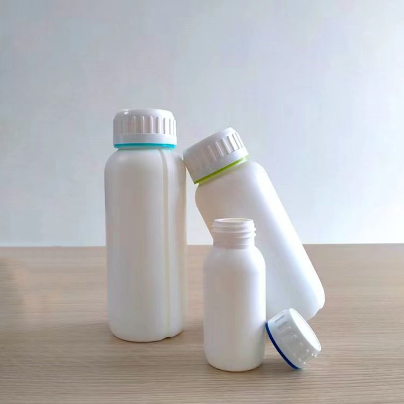 

50ml Convenient Taking-away Bottle Liquid Containers 1kg Sunshade Fertilizer Bottling High Barrier Pesticide 0.5 Liter Wide Mouth Plastic Bottles With Screw Cap