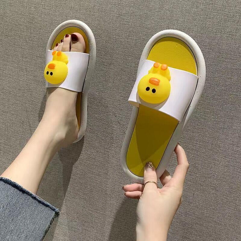 

Slippers Lisapie Slipper For Women Indoor Room Lovely Bear Girls Bathroom Household Ladies Home Slides, Black