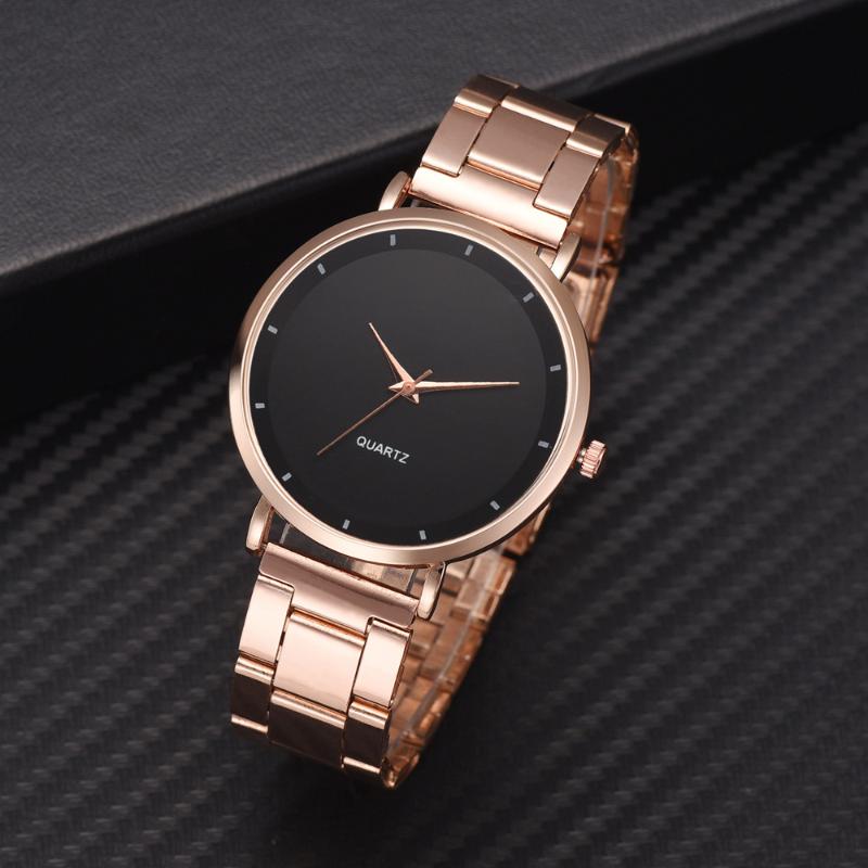 

Wristwatches Fashion Quartz Wristwatch Casual Bracelet Women Watch Steel Strap Dress Watches Ladies Clock Saat Bayan Relogio Feminino