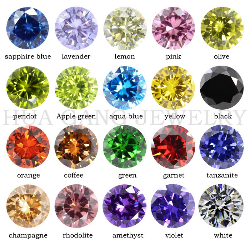 

Other 500pcs 1~3mm Cubic Zirconia Stone Multicolor Round Shape Brilliant Cut Loose CZ Stones Synthetic Gems Beads For Jewelry