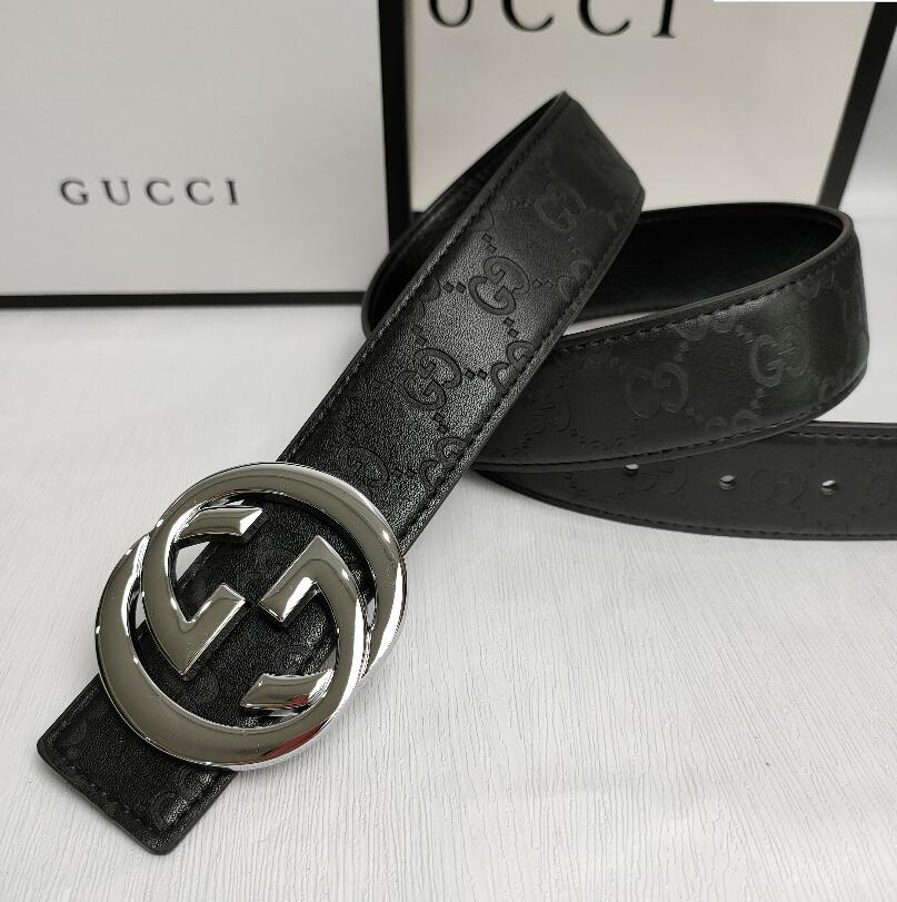 

P20 hot LV LOUIS VITTON Elder-flower belt for men and women, brass belt buckle, alloy belt buckle, smooth buckle, Black