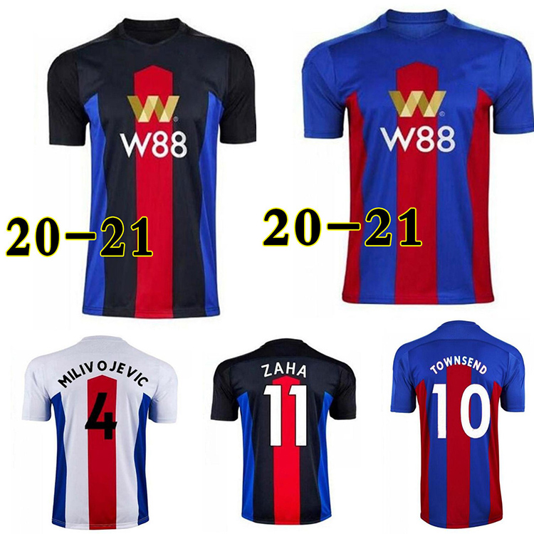 

high-quality2020 2021 Palace Soccer 11 Wilfried Jersey 20 214 Luka Milivojevic 18 James McArthur 3 Patrick van Football Shirt, Black;yellow