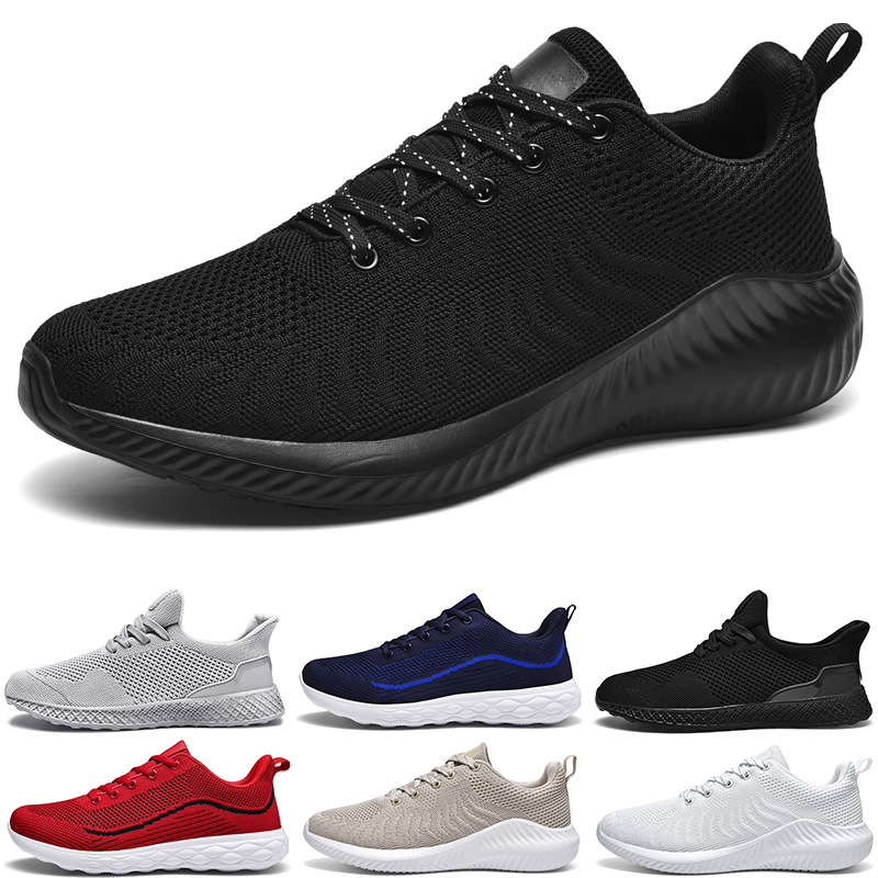 

men chaussure running shoes mesh sneakers breathable outdoor fashion classic black soft jogging walking tennis shoe chaussures de course sport, Color 1