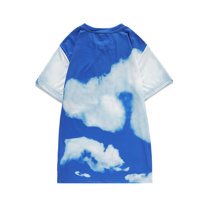 20SS Cloud Short Sleeve T-shirt for Men & Women High End Top Tees Casual Printing Hiphop T Shirts for Whoelsale Asian Size M-2XL-image-706871846