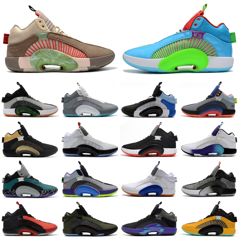 

Mens 35s Basketball Shoes Greatest Paris Morpho Warrior Luka Doncic Sunset AJS 35 Smoke Grey Sepia Stone Metallic Gold Desert Sand XXXV Spor