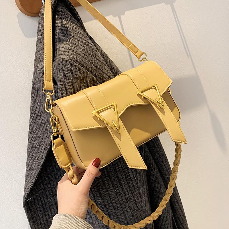 

Fashion Designer PU Leather Bucket Crossbody Handbags and Purses 2021 Fashion Lady Small Shoulder Bag, White