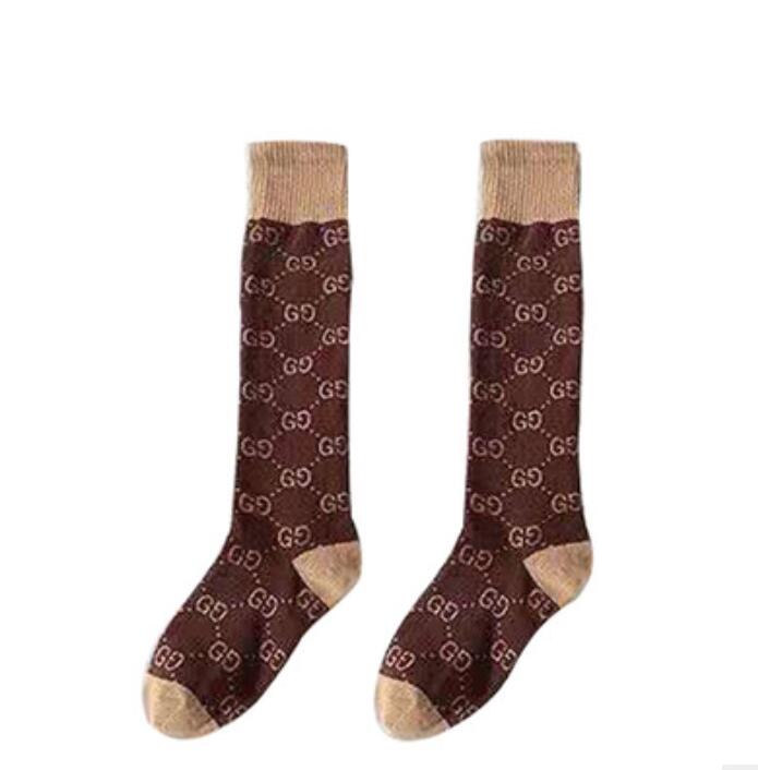 

stocking Designer Mens Womens Socks wool stockings high quality sock, Beige