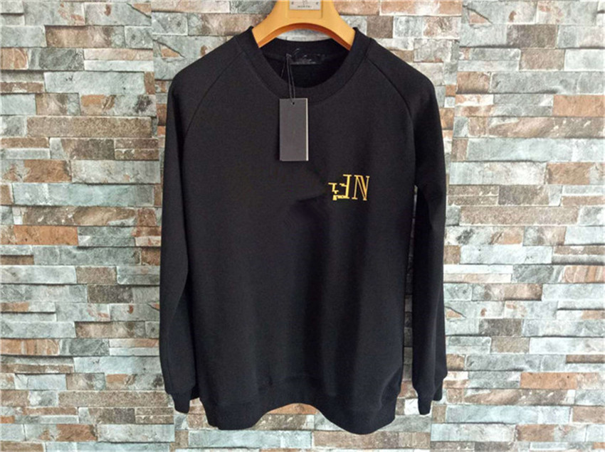 

Mens Sweatshirt Fashion Letters Printing Pullovers Casual Womens Sweatshirts Hiphop Boys Hoodies 2021 High Quality many Styles, Black