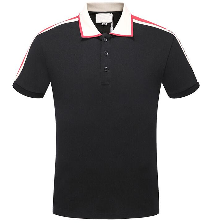 

Luxury designer for men's Polo shirt silky high-end production of summer brand versatile fashion top short sleeve clothing high qualityM-3XL#11, 02