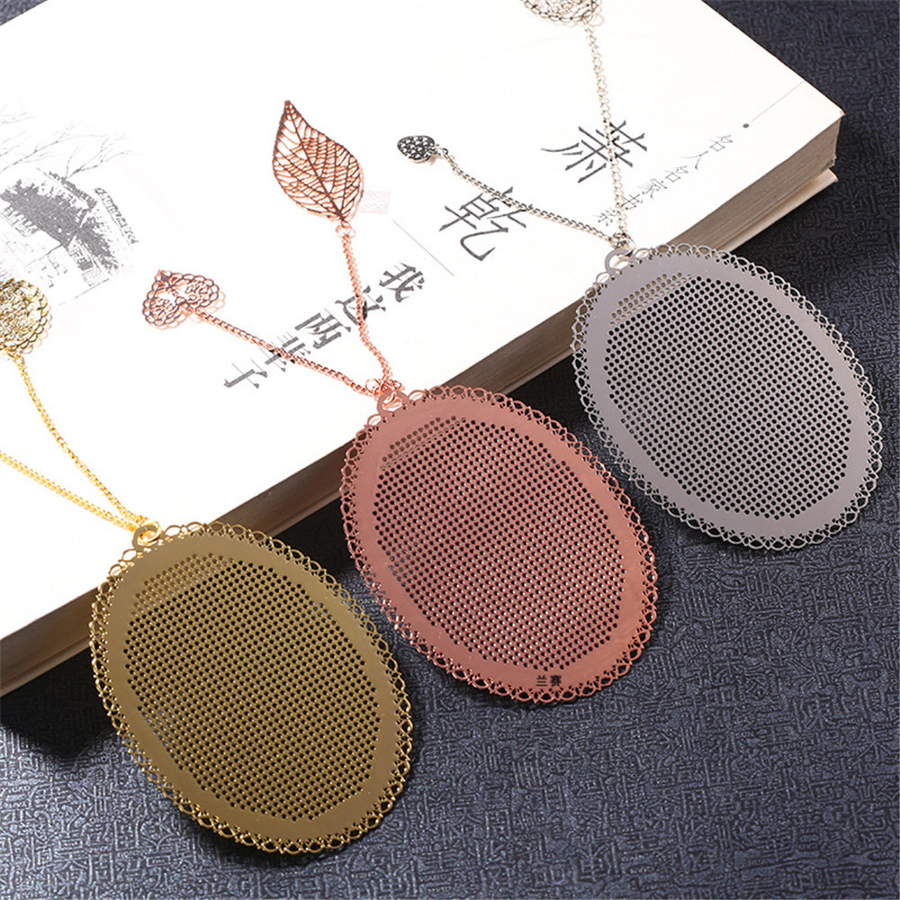 

Novetly 3 Color Creative Bookmark Hollow Bookmark Brass Bookmarks School Office Stationery Supplies Students Gifts