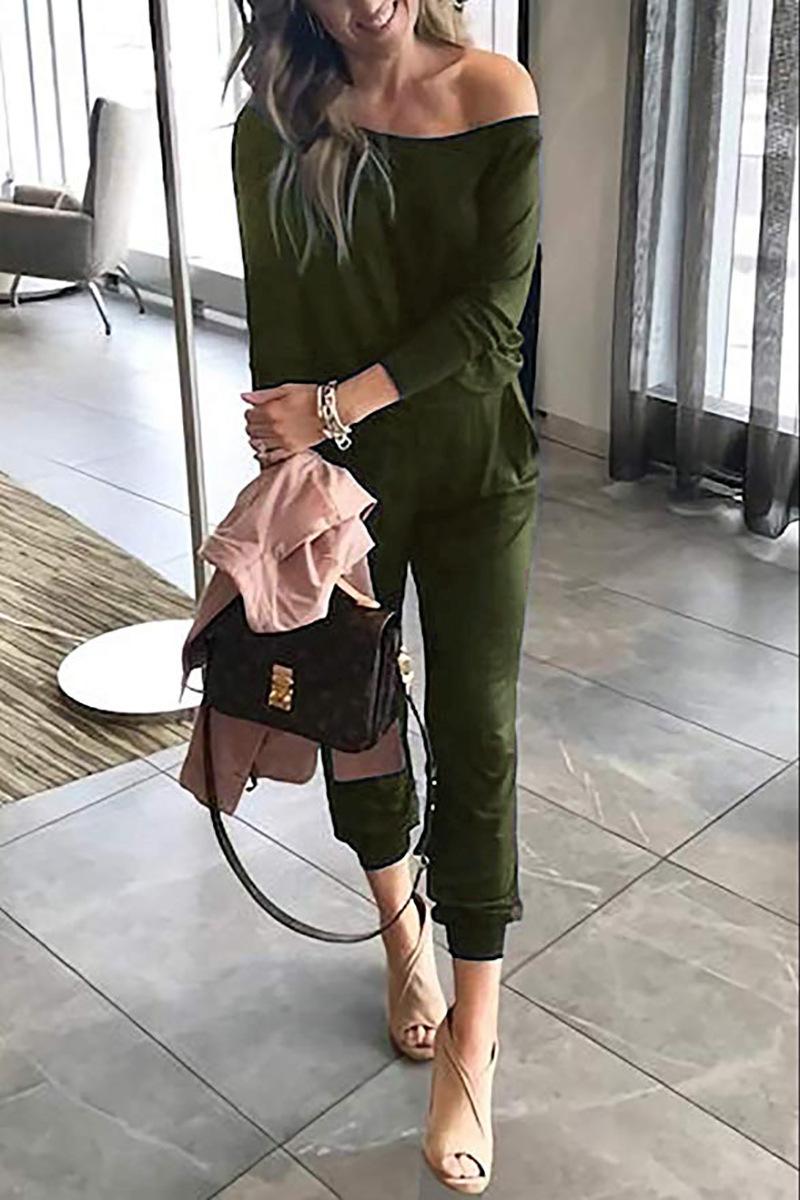 

Women' Pants & Capris 2021 Autumn And Winter Fashion Casual Button Pocket Ladies Jumpsuit Streetwear Women Sweatpants, Lt073 tibetan blue