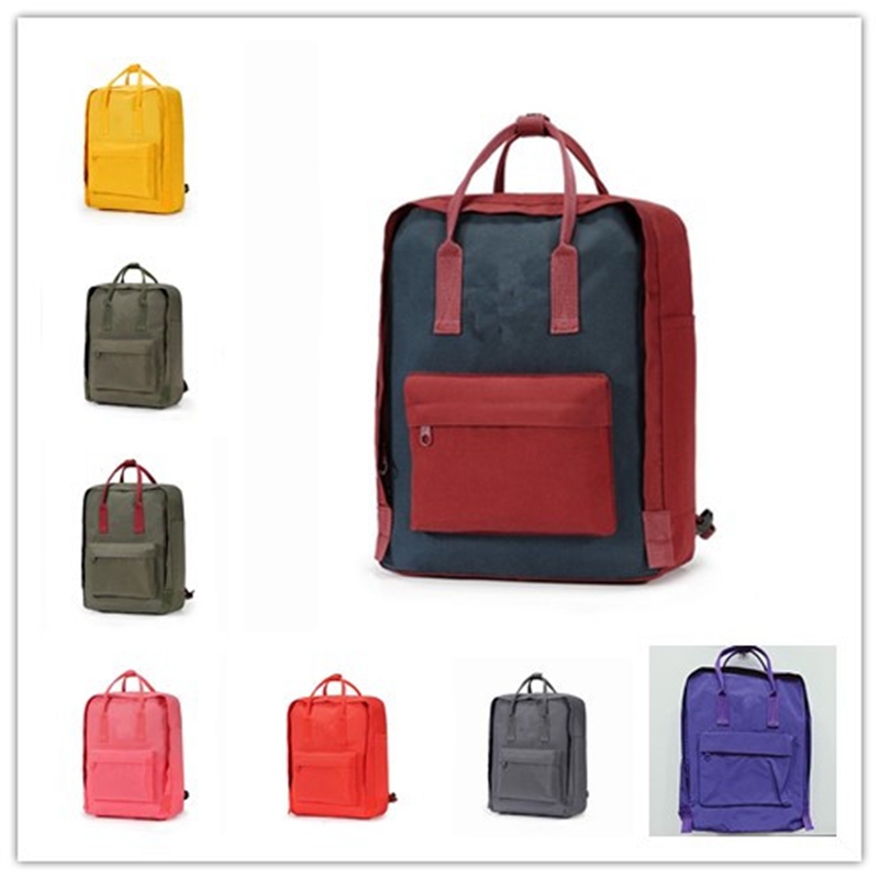 

Top Bag Swedish Fox FjallravAn Kanken Classic Backpack Kids And Women Fashion Style Design Bags Junior High School Canvas Waterproof Backpack Sports 2022 HOT, A021