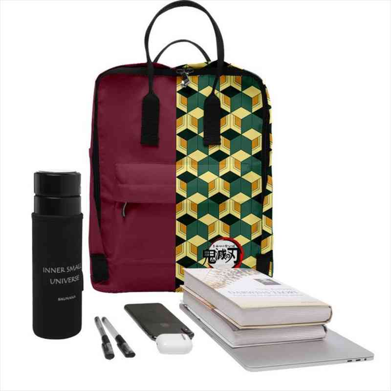 

backpack fashion 3d bag oxford polyester cloth ghost exterminated blade bing kawaii me contro te gash demon