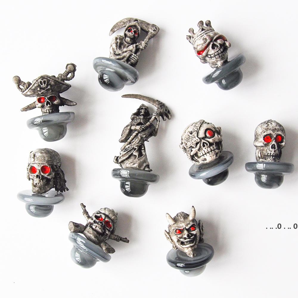 

OD25mm Colorful Glass Carb Cap for quartz banger glass water pipe dab oil rig smoke accessory free shipping EWF5358