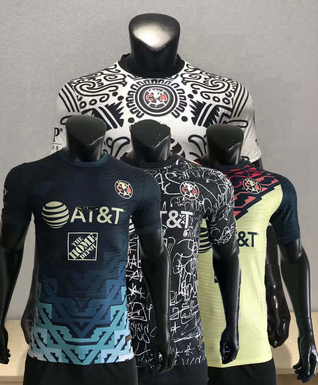 

Liga MX Player version 2021 2022 Club America Soccer Jerseys GIOVANI ESCOBOZA F.VIÑAS P.AGUILAR R.MARTINEZ home away 3rd 20 21 22 football tight shirt, Home player+patch
