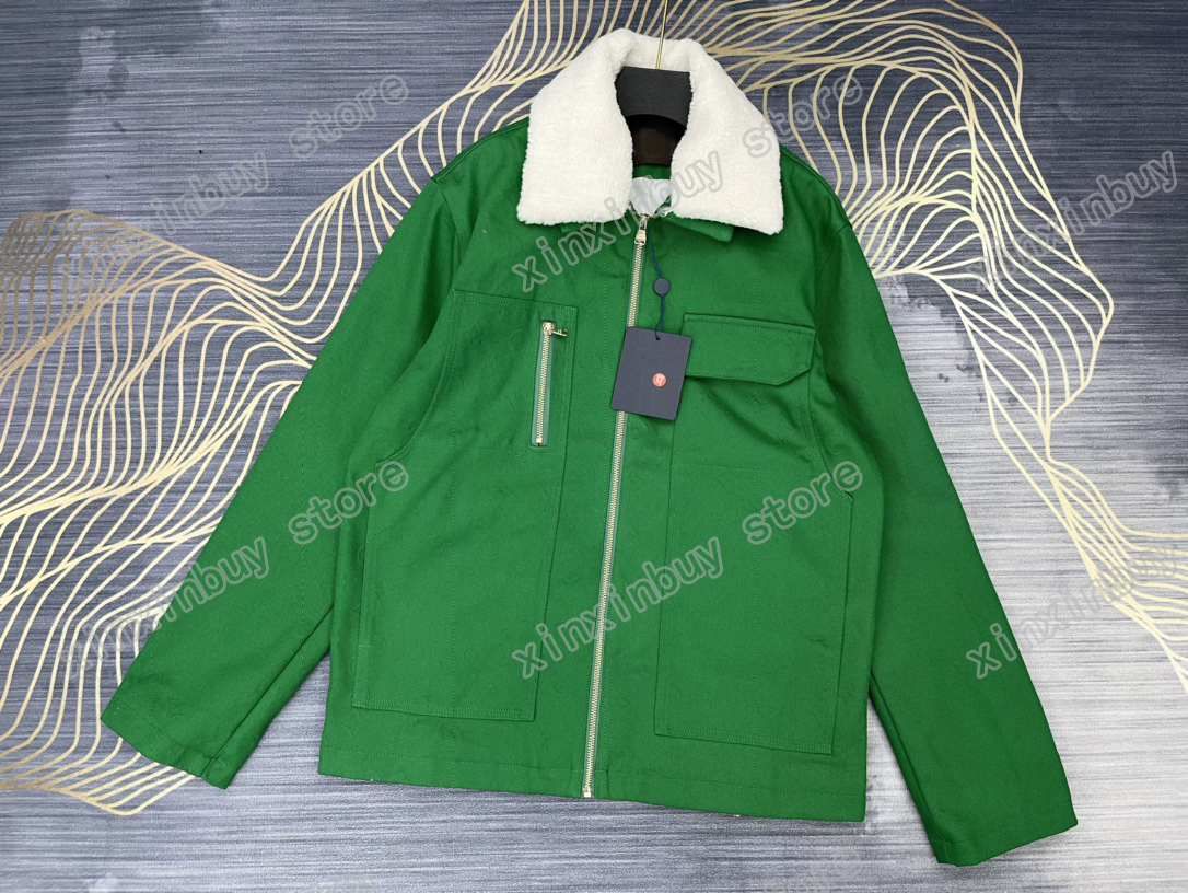 

21ss mens women designers denim Jackets paris emboss letter print colour clothes streetwear Coats Outerwear long sleeve men Clothing blue black S-XL, Black;brown