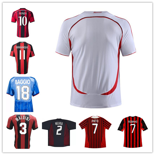 

Retro shirts home 95 96 97 Gullit SOCCER JERSEY 02 03 04 05 Maldini Van Basten football KAKA Inzaghi 06 07 09 10 13 14 Riva, Black;yellow