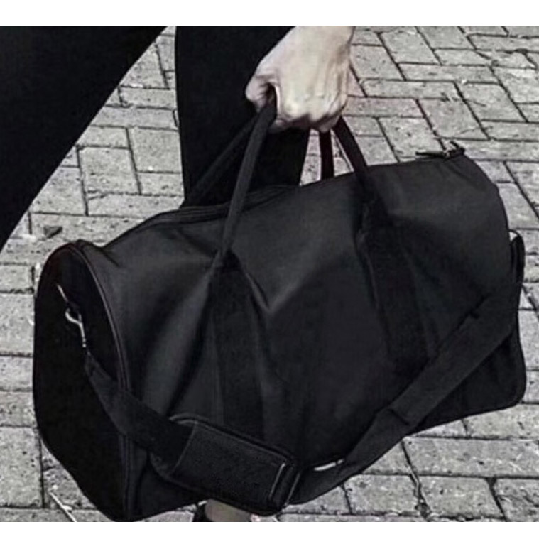 

Black Brand Durable Stylish Sports Bag Outdoor Gym Yoga Exercise Travel Bags Folding Luggage Duffle Home Storage Organization HH21-141