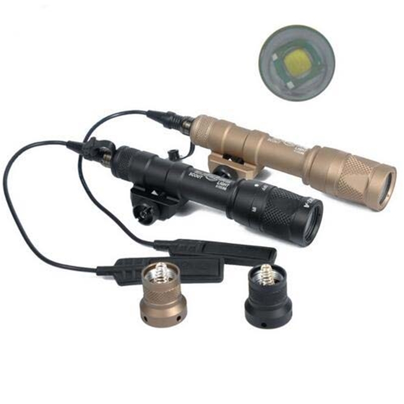 

Tactical M600 M600V Scout Light Hunting Strobe Flashlight For 20mm Weaver Picatinny Rail Base