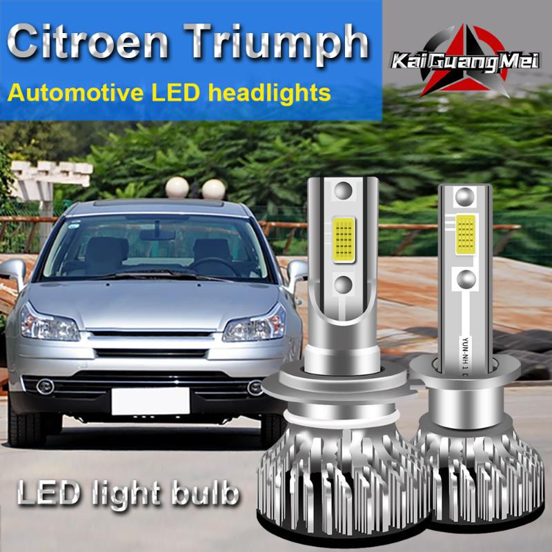 

Car Headlights LED Headlight Bulbs Super Bright High/Low Beam H7 H1 Bulb White 6000K 12000LM 100W