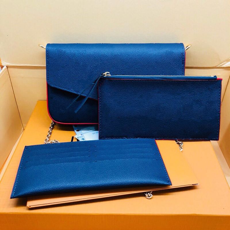 

Whole Collection of Women Envelope Mutiple 3 in One Chain Bags Epi Ripples Leather Imprinted Leather Glossy Leather Coated Canvas Bags