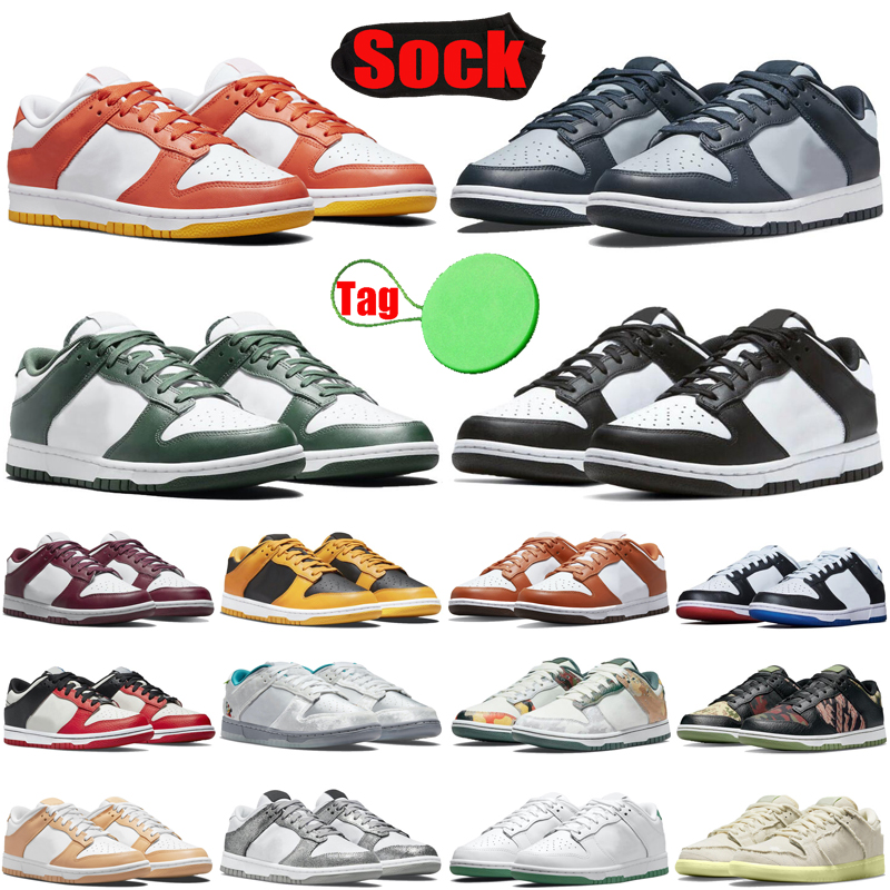 

With Sock Tag dunks low running shoes for mens womens dunksb lows Black White University Blue Ice Coast Syracuse men women trainers sports sneakers runners hotsale, #40