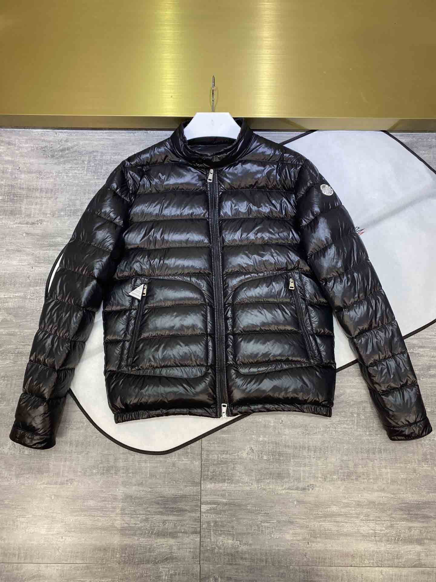 

Fashion Mens Jackets Parka Women Classic Casual Down Coats Outdoor Warm Feather Winter Jacket Unisex Coat Outwear Couples Clothing Asian Size, Black