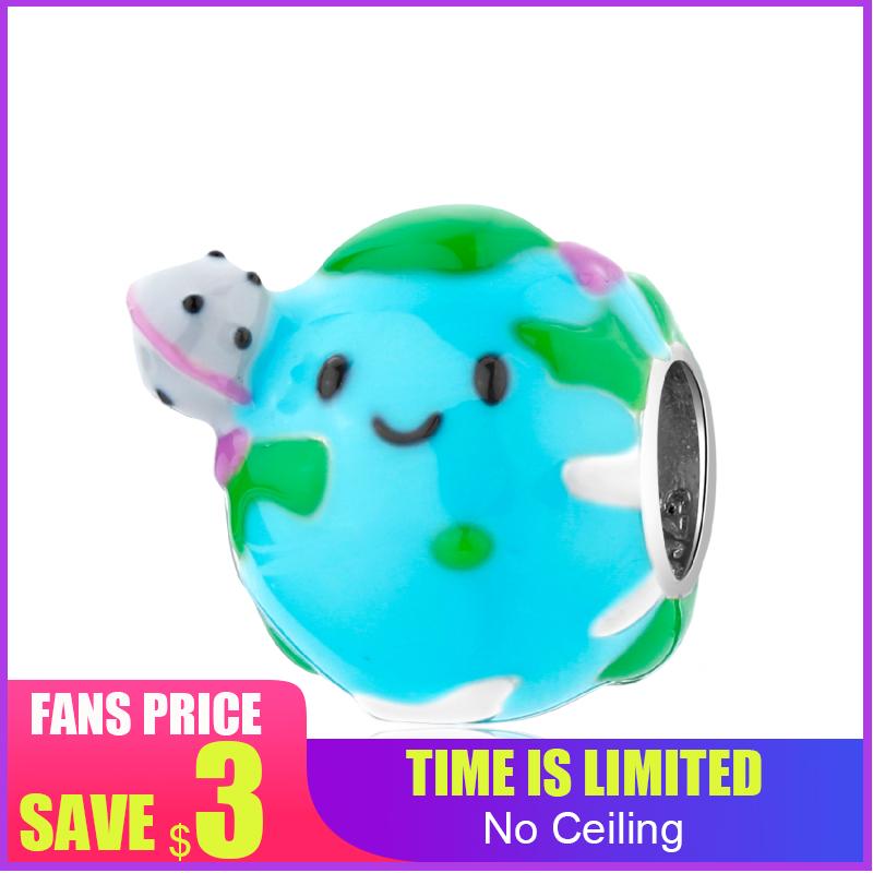 

Other JIUHAO Interstellar Series 925 Silver Fine Enamel Beads Round Charms Environmentally Friendly Planet For Original DIY Bracelet