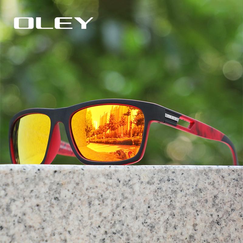 

Sunglasses Men Outdoor Goggles OLEY Fashion Classic Square Women Color Film Anti-ultraviolet Glasses Support Custom Logo