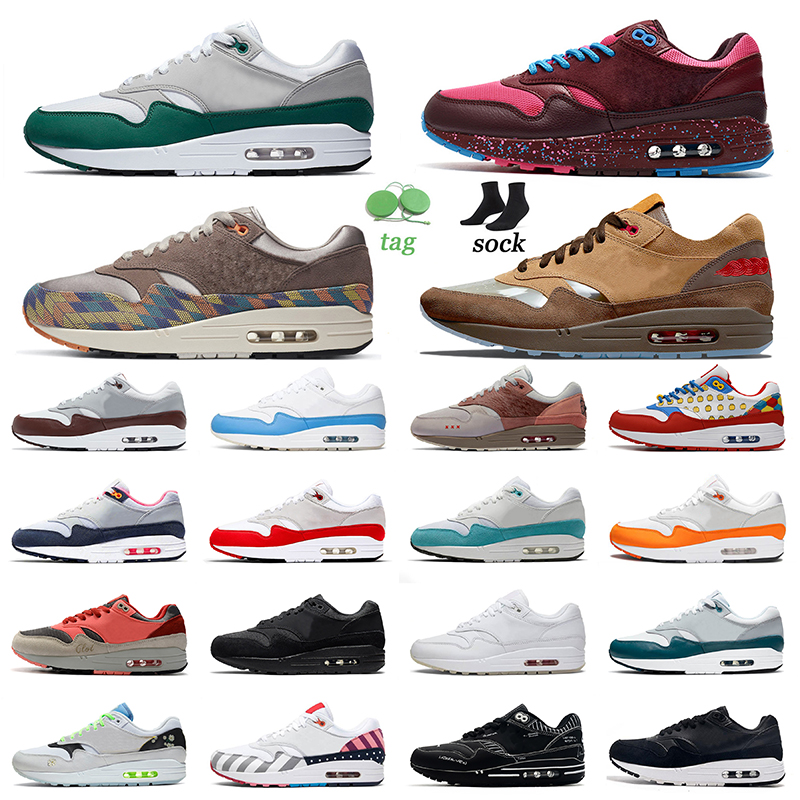 

2021 Newest Arrival Max 1 87 Running Shoes Clot Kiss Of Death Cushion Shoe Mens Women N7 Taupe Haze Evergreen Aura Magma Orange University Blue Sneakers Trainers 36-45, D18 36-40 pink highlights.jpg