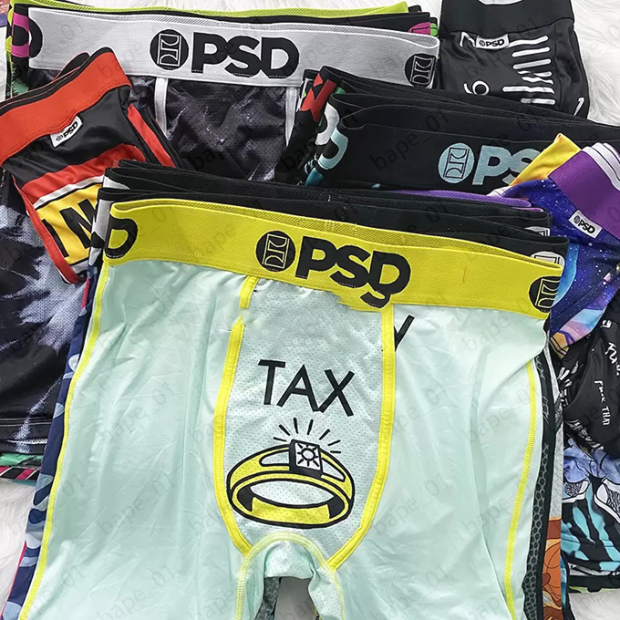 

Hots sales PSD Men's underpant boxers breif pattern sports hip hop rock excise underwear skateboard street fashion streched legging quick dry S-XL, Not for sale