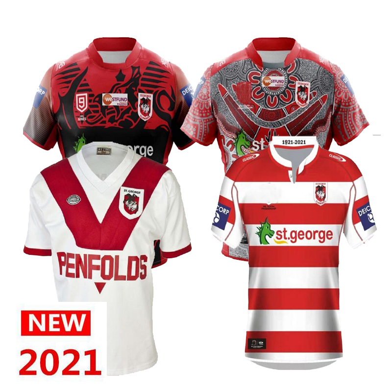 

Top New 1979 2018 2019 2020 2021 ST GEORGE ILLAWARRA rugby Jerseys home away Rugby League jersey 19 20 21 shirts S-5XL, Gray;blue