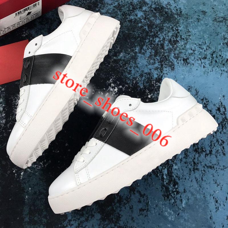 

Metal nail 2020 progettista Shoes Chaussures Fashion Womens White Black Shoe Sneakers Men Women Casual NO Box