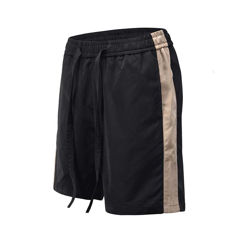 

2021 New Harajuku Side Drawstring String Posts Men's Straight Ribbons Casual at Knee Height Big Baggy Shorts Niot, Games