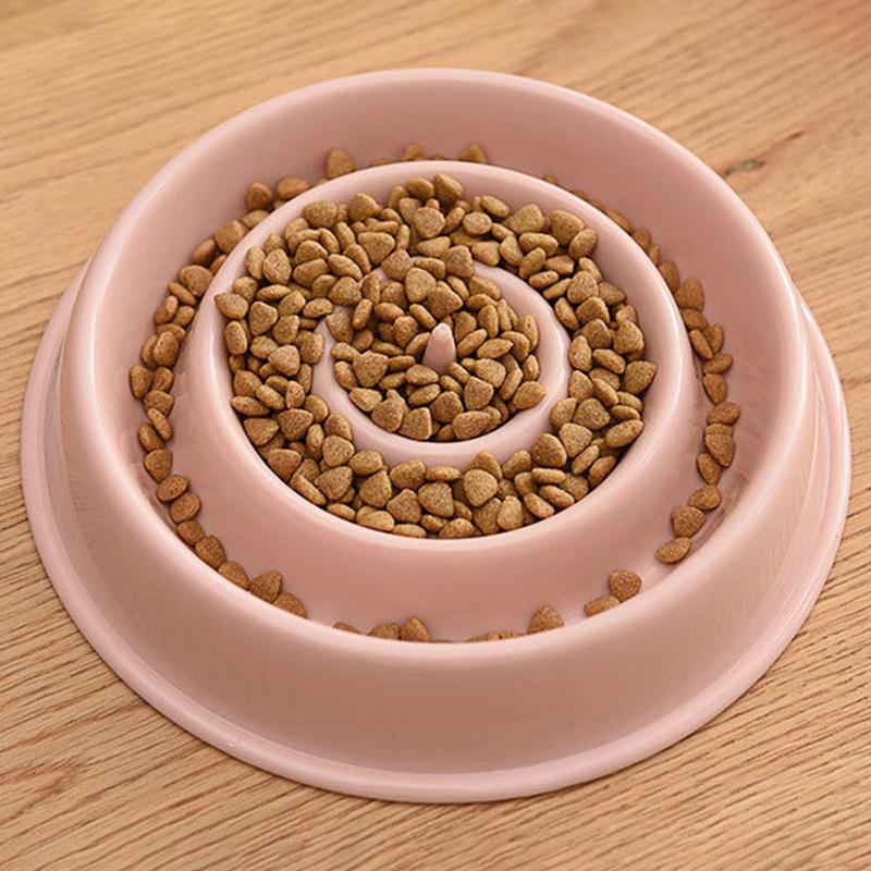 

Cat Bowls & Feeders Pet Dog Non-slip Feeding Food Puppy Slow Down Eating Feeder Dish Bowl Prevent Obesity Dogs Supplies