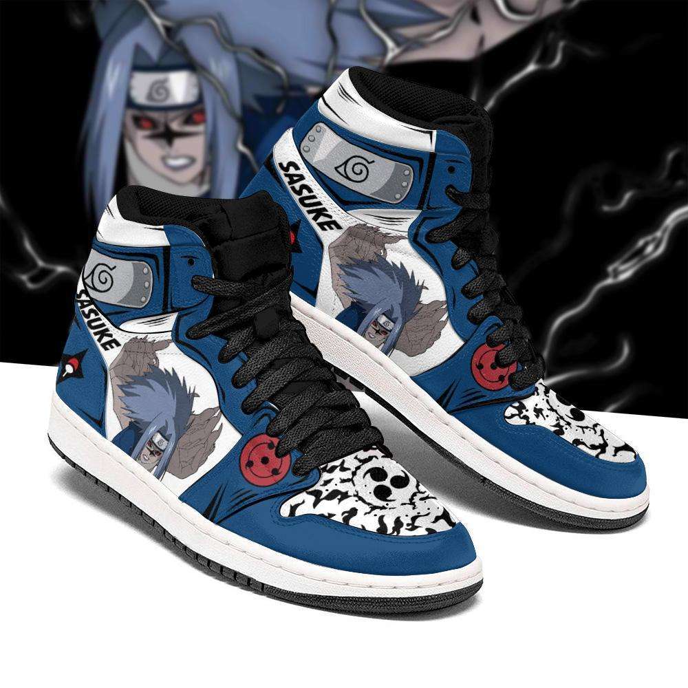 

Sasuke Sport Shoes Cursed Seal of Heaven Power Anime Sneakers, Others